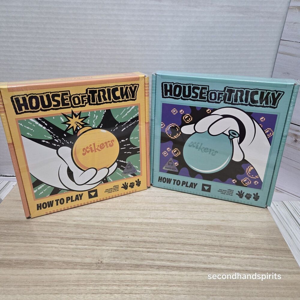 xikers - 2nd Mini Album HOUSE OF TRICKY : HOW TO PLAY(2 ver. SET) 2CD